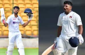 Opportunity for Sarfaraz Khan and Rajat Patidar to debut together