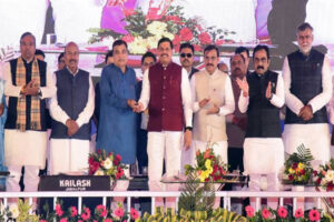 The state will develop through construction of roads