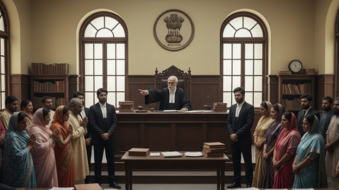 अशोक नगर में षड्यंत्रकारी जैन बंधुओं द्वारा विगत 35 वर्षों से प्रतिष्ठित 105 प्रतिमाजी को बदलने पर अदालत की रोक