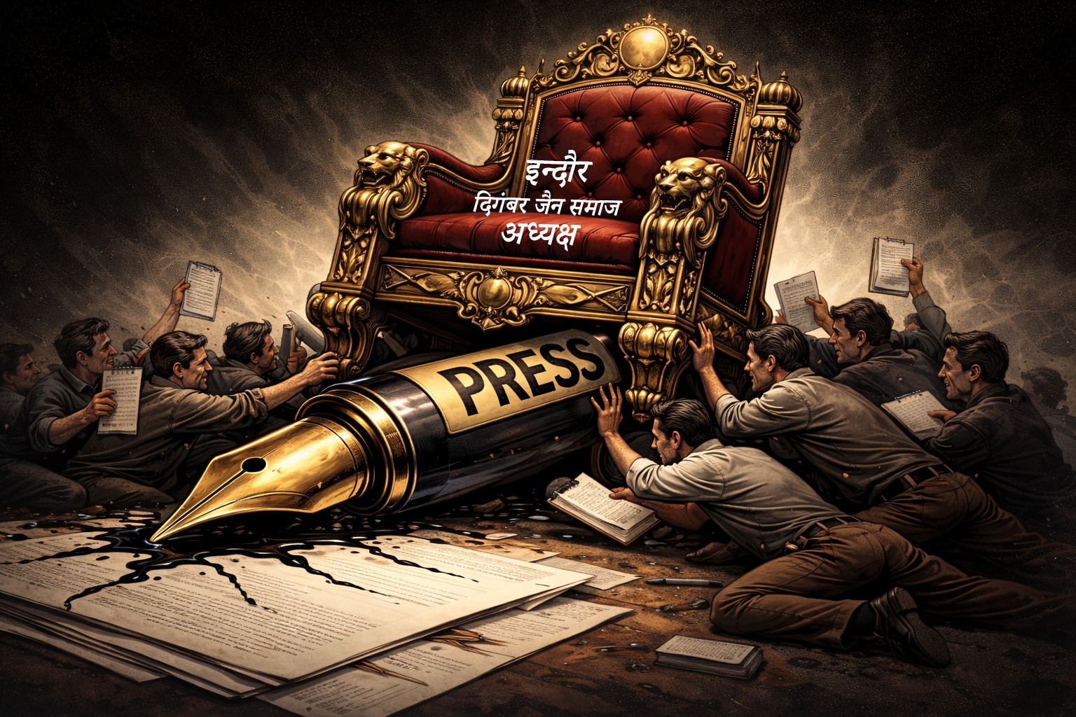 नाम,पद, अहम् की महत्वकांक्षा की लालसा में कलम पर दबाव क्यों…?